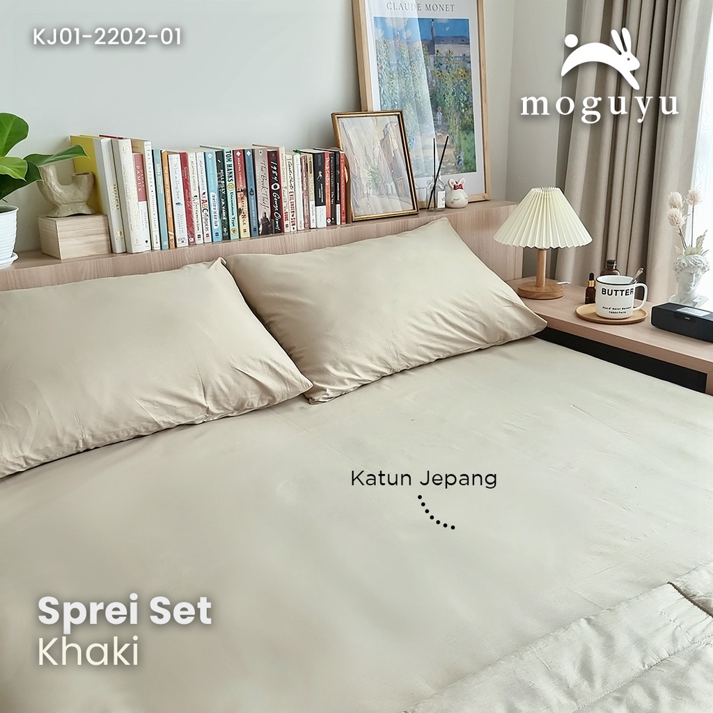 Sprei Set Katun Jepang - Ukr 160, 180 dan 200x200 - Seri 01