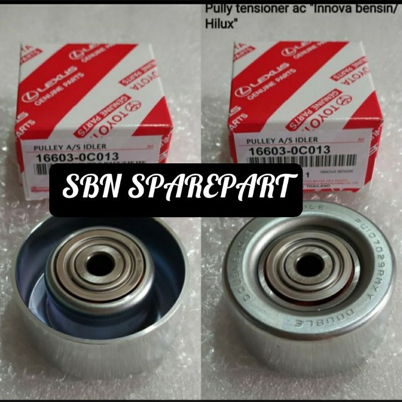 Pully tensioner ac innova bensin hilux bensin