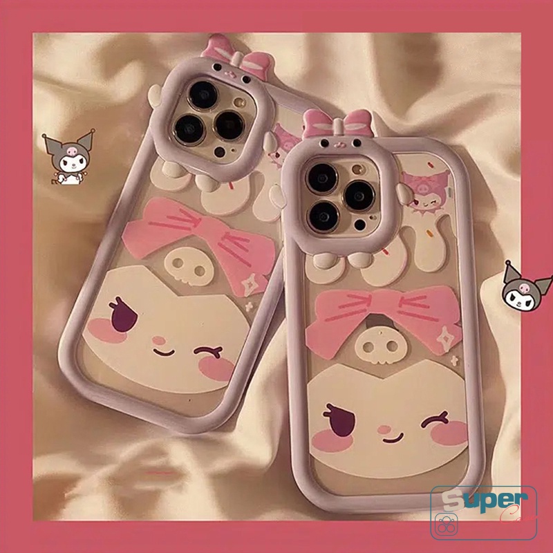 Soft Case TPU Motif Kartun Monster 3D Untuk IPhone 14 7 8 6 6S Plus XR 11 13 12 14 Pro MAX X XS MAX SE 2020