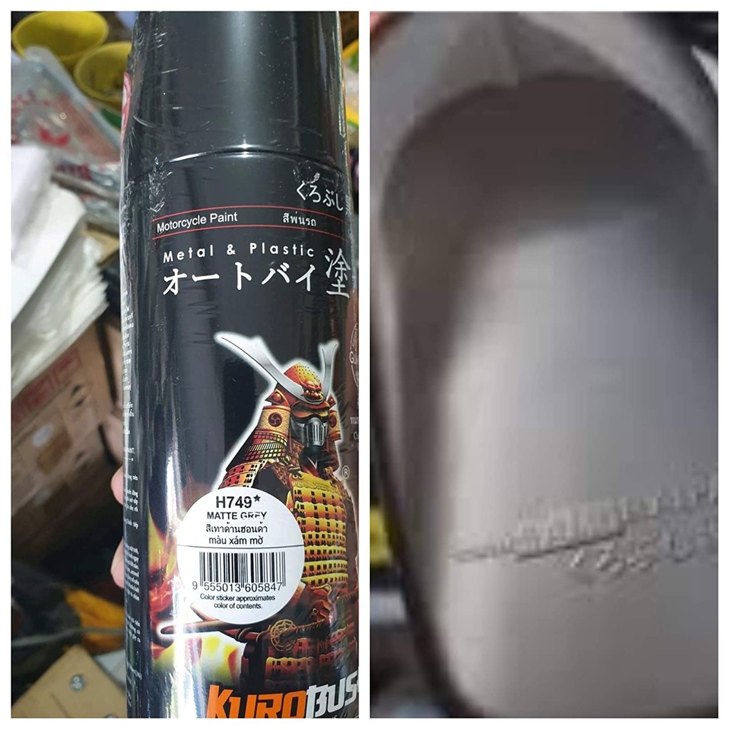 Pilok Pilox Cat Semprot Samurai Paint Kurobushi H749* Honda Matte Grey / Abu2 Doff Honda (400ml)