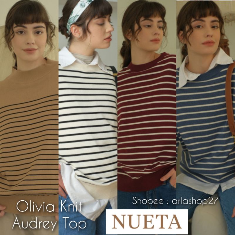 NUETA OLIVIA KNIT TOP, AUDREY TOP BY HIJAB NUETA