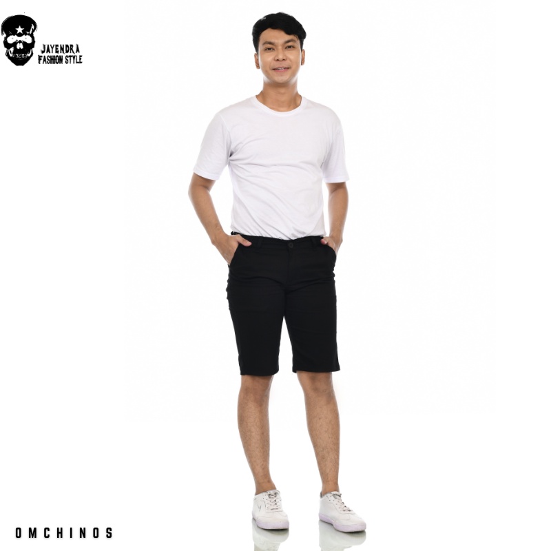 Celana Chino Pendek Pria Chinos Short Pants Slim fit Outfit Fashion Premium Distro Casual Santai