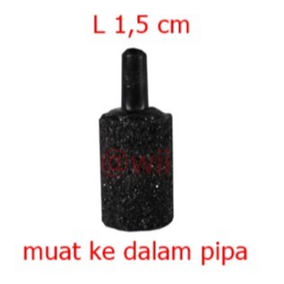 batu aerator mini 1.5 cm air stone gelembung udara aquarium aqauscape