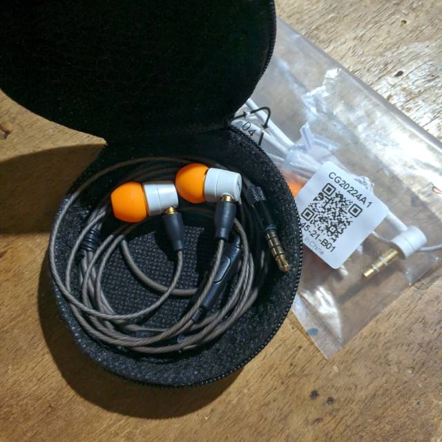 Sony Mh755 mod mmcx + kabel OFC with mic all new(Baru)