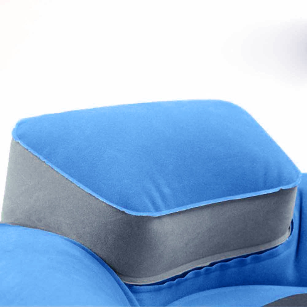 COD Bantal Leher Mobil Dewasa Anak Bantal Traveling Leher Tiup Travl Travelling Neck Pillow E39