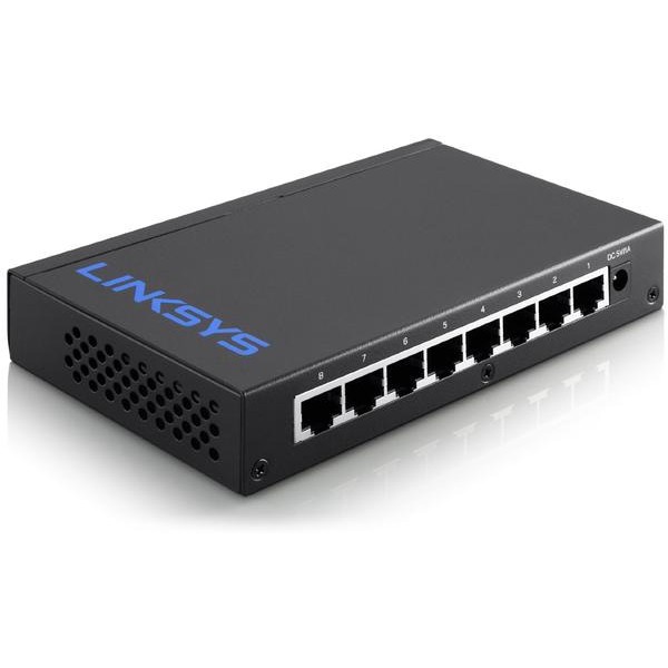 Linksys LGS108-AP 8-Port Desktop Gigabit Switch