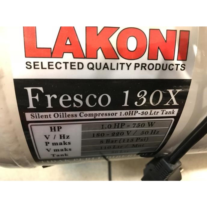 Kompresor Oilles/ Kompresor Tanpa Oli Lakoni/ Lakoni Fresco 130 X