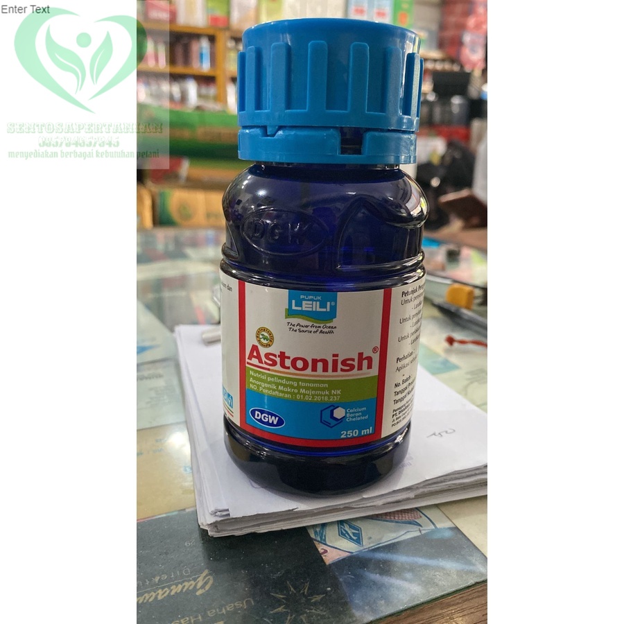 Pupuk kalium kalsium & boron ASTONISH isi 250ml dari DGW