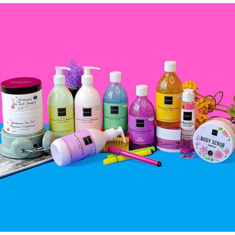 SCARLETT WHITENING PAKET 3 PCS