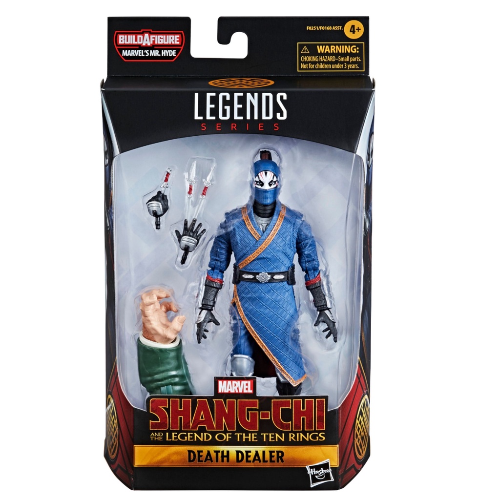MARVEL Legends Series Shang-Chi and The Legend Of The Ten Rings Wave Death Dealer Figure BAF Mr. Hyd