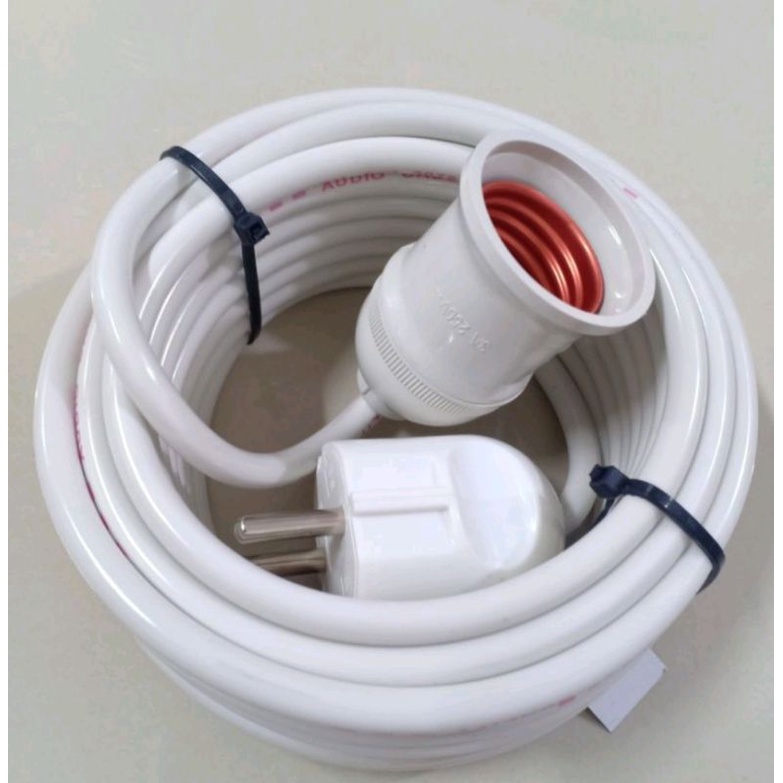 sambungan kabel lampu  fitting gantung  rumah lampu gantung  colokan bulat