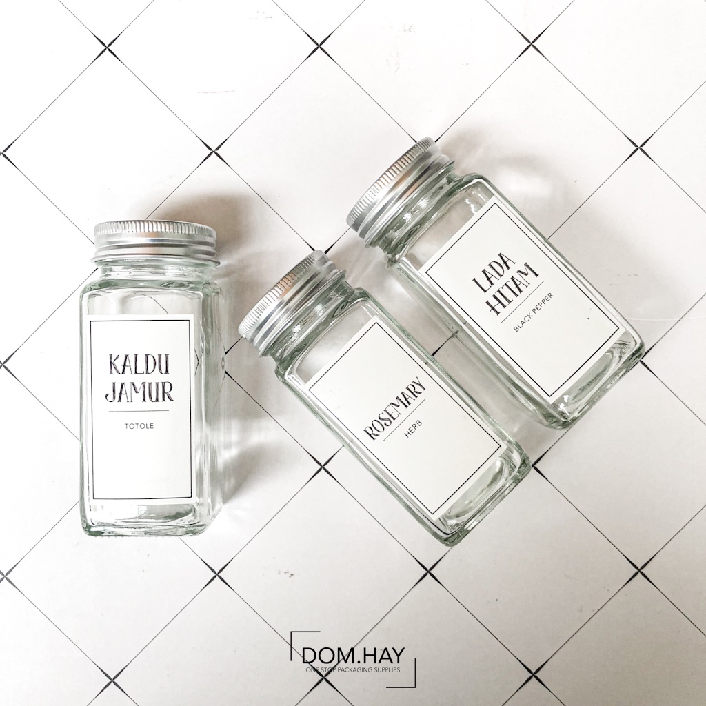 

Stiker Bumbu Dapur KITCHEN Spice Label Bumbu 7,5 x 3,5cm Waterproof Ready Stock DomHay.Pack