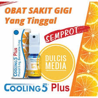  COOLING  5  PLUS  ORANGE  15 ML OBAT  SAKIT  GIGI  OBAT  SAKIT  