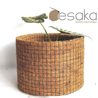 pot sabut kelapa cover pot tanaman bunga hias unik klasik pot sabut kelapa cover pot tanaman bunga hias unik klasik