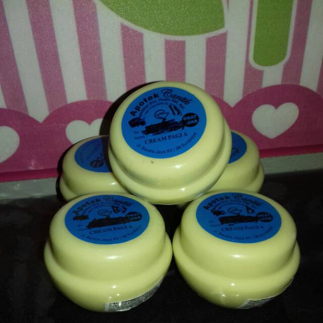 Cream pagi Cream Malam Klinik Cantik