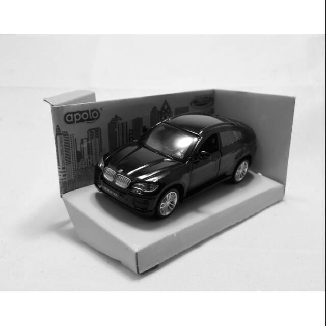 Bmw X6 Hitam Diecast Apolo Msz