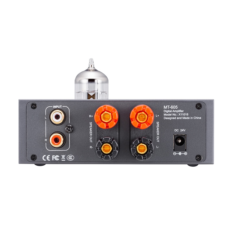 Xduoo MT-605 Power Amplifier Digital 12AU7 Tabung TI TAP3116 Amp Chip Output Power 30W Channel