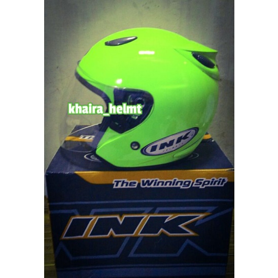 HELM INK SUPER TOP PREMIUM-Hijau stabilo