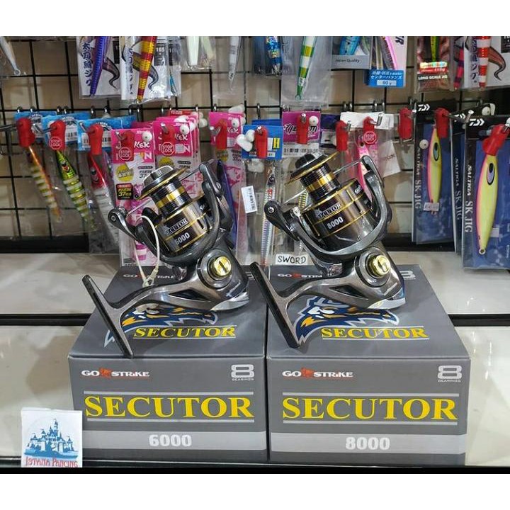 REEL SPINING GO STRIKE SECUTOR 6000/8000