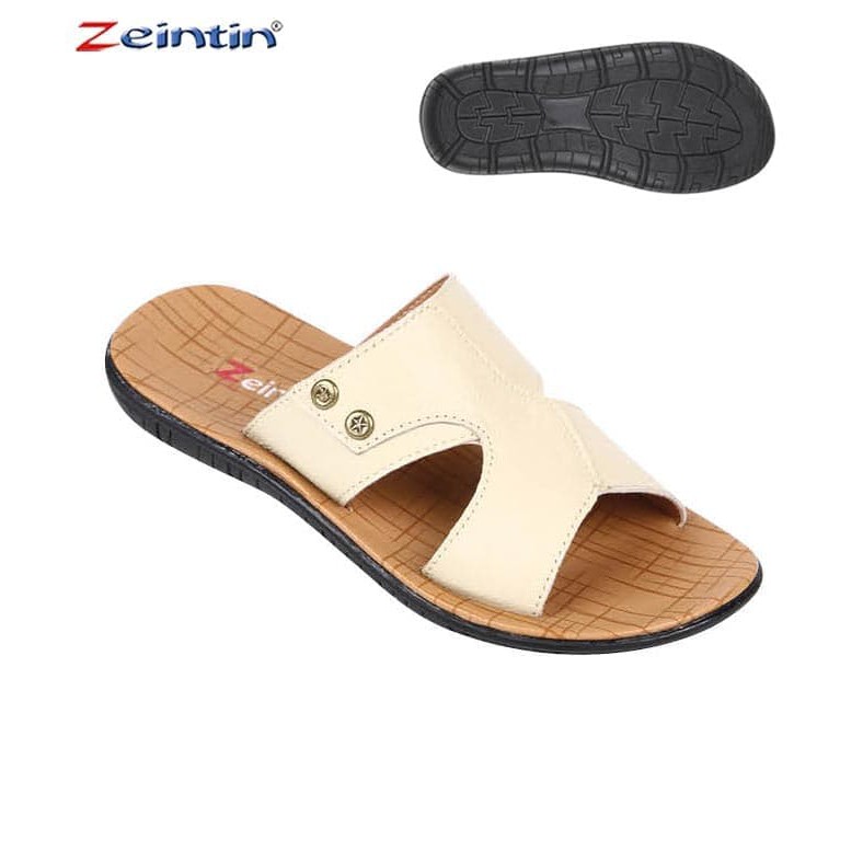 Sandal Anak Bahan Kulit Sandal Anak tkk 4647 Zeintin q1