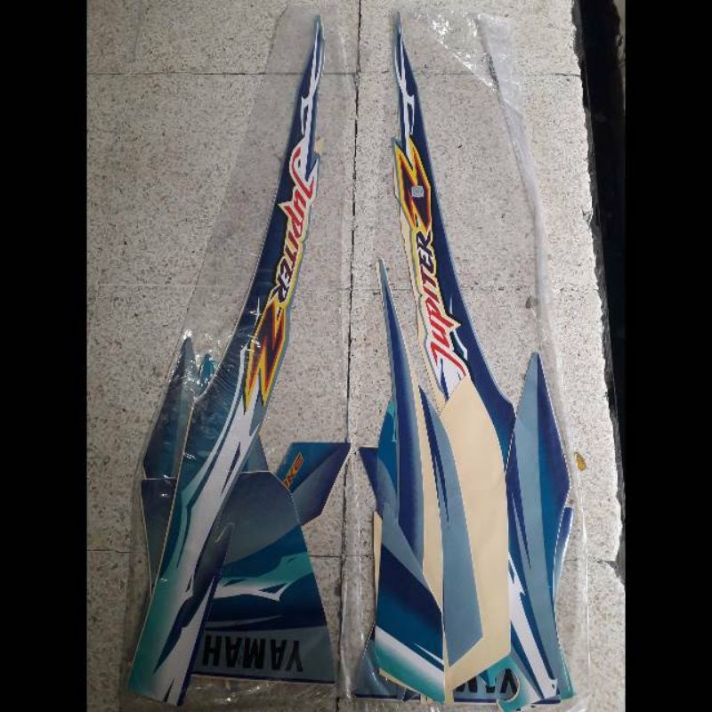 Striping list stiker jupiter z tahun 2004 stiker jupiter z 2004