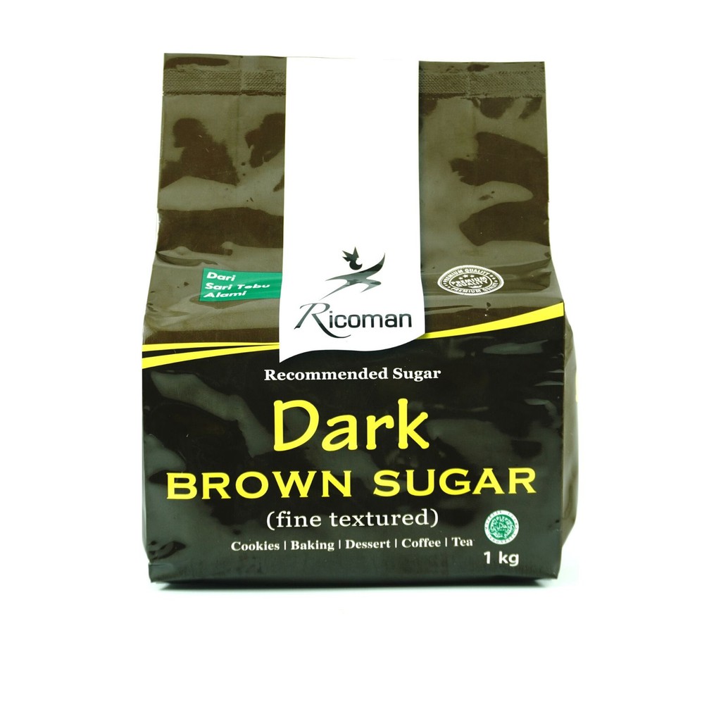 Ricoman Dark Brown Sugar 1kg