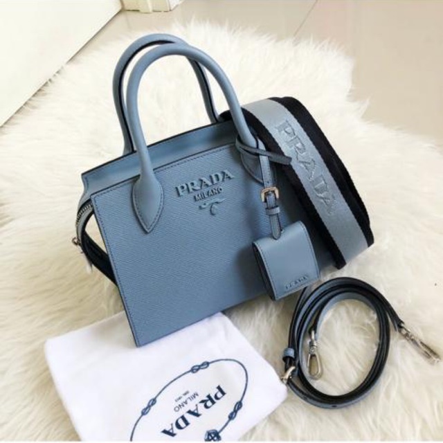 prada mini monochrome bag