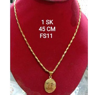 KALUNG PADI 1 SUKU REPLIKA EMAS SEPUHAN