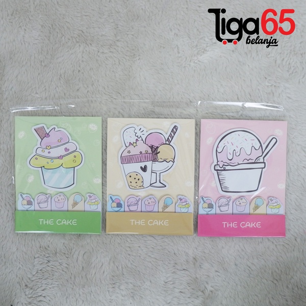 365 STICKY NOTE #41005 Memo Tempel Karakter Fancy Bentuk Lucu