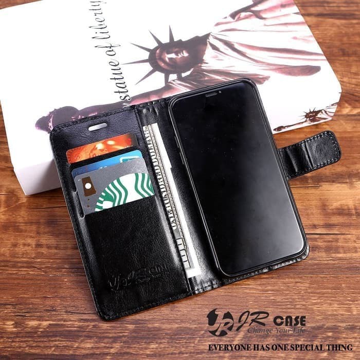 Wallet Leather Flip Case Samsung A10s 2019 Casing Hp New Dompet Kulit Flipcover a10s