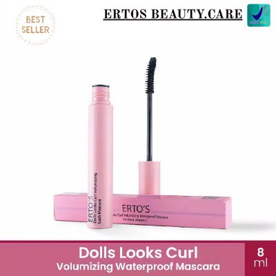 Ertos Mascara Maskara Doll Look Volumizing Waterproof