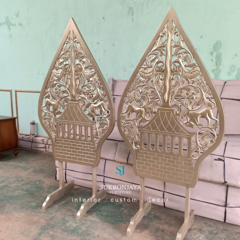 GEBYOK WAYANG DEKORASI PELAMINAN | sukronjaya