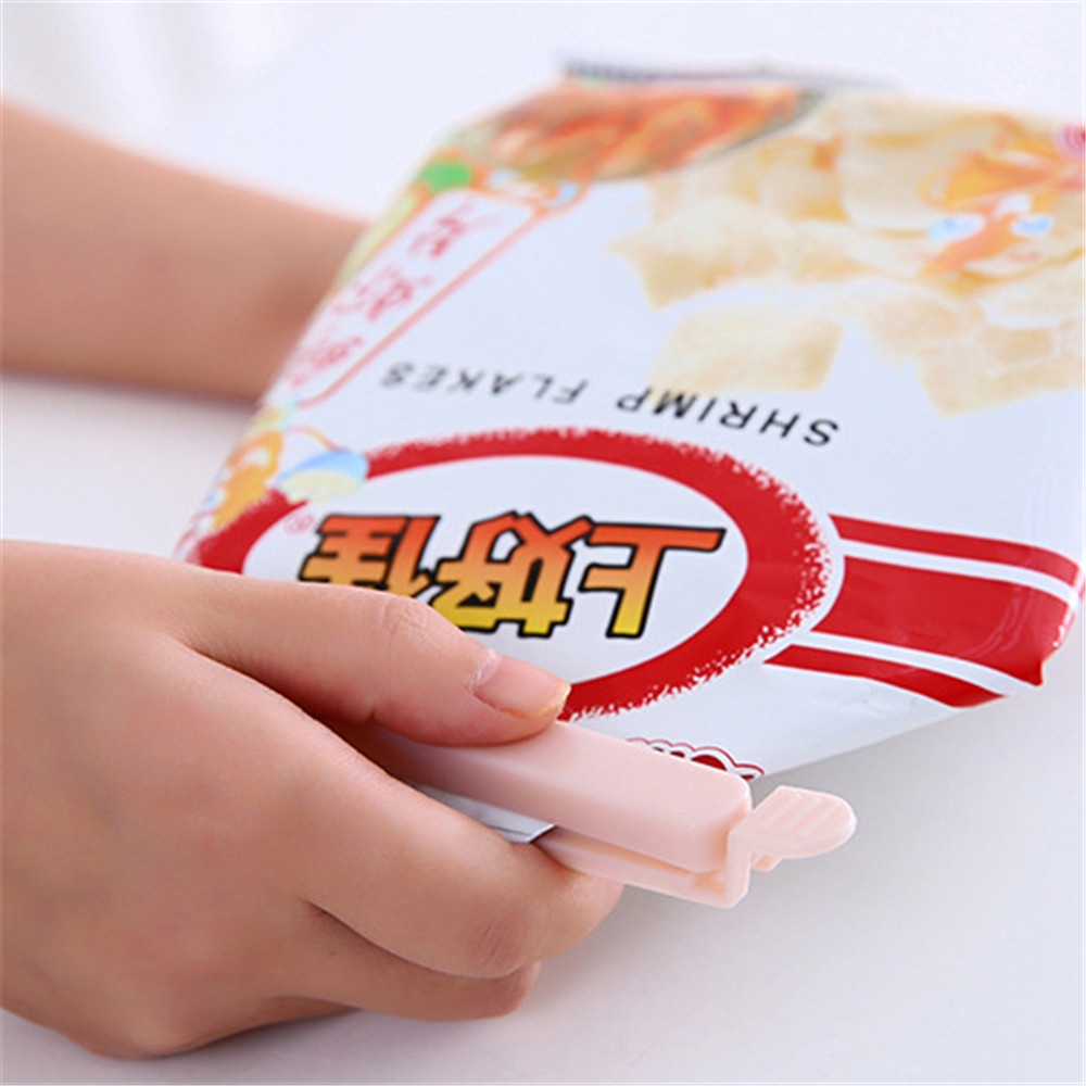 【COD Tangding】5pcs / Set Klip Penyegel Kantong Snack Makanan