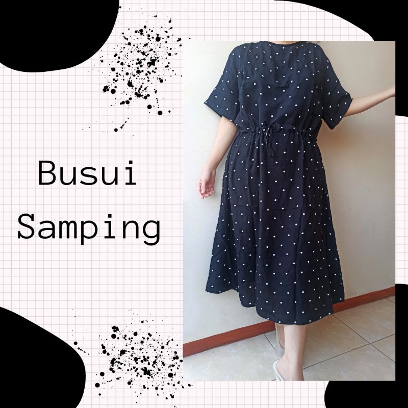 Daster Busui Adem Bahan Rayon Bukaan Pinggir