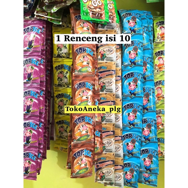 

Top Ice Minuman Bubuk 1 Renceng isi 10