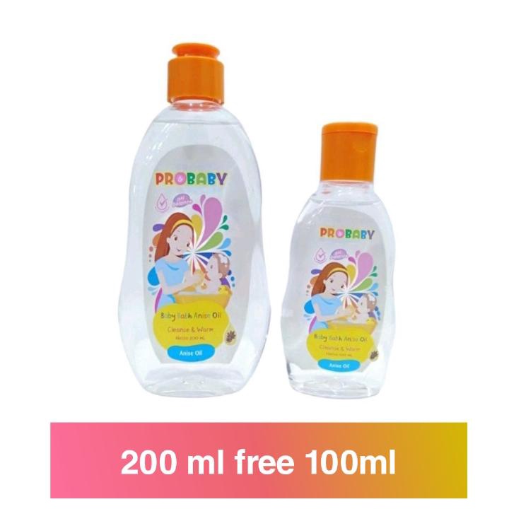 PROBABY BABY BATH ANISE OIL 200 ML FREE 100 ML