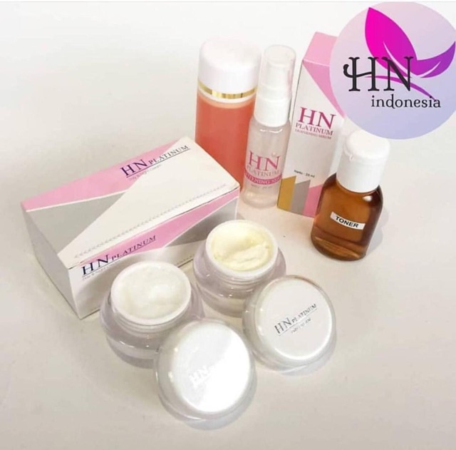 Hn Platinum Bpom Paket Skincare Shopee Indonesia