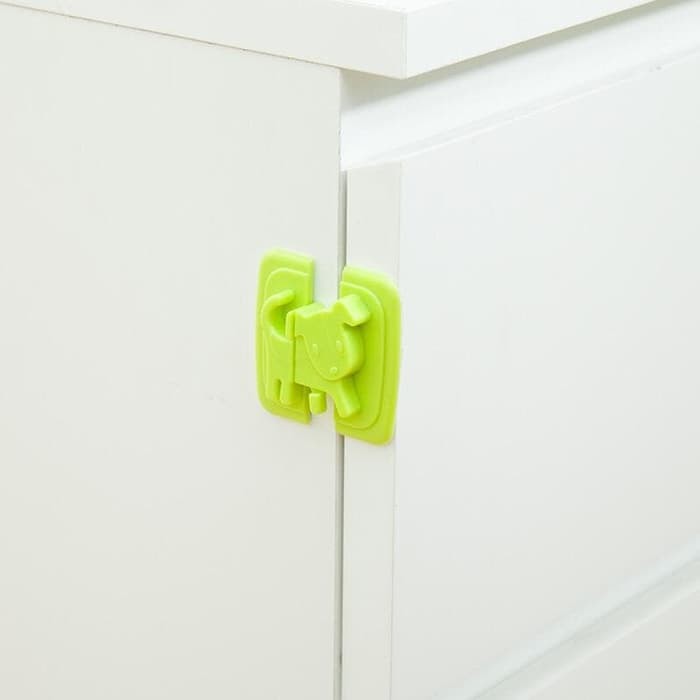 UNNISO - Refrigerator Safety Lock/Drawer Safety Lock / Pengaman Lemari Dan Kulkas