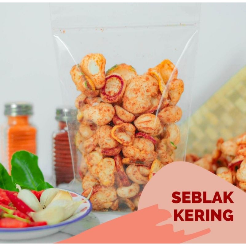 

seblak kering/seblak mawar/snack jaman now