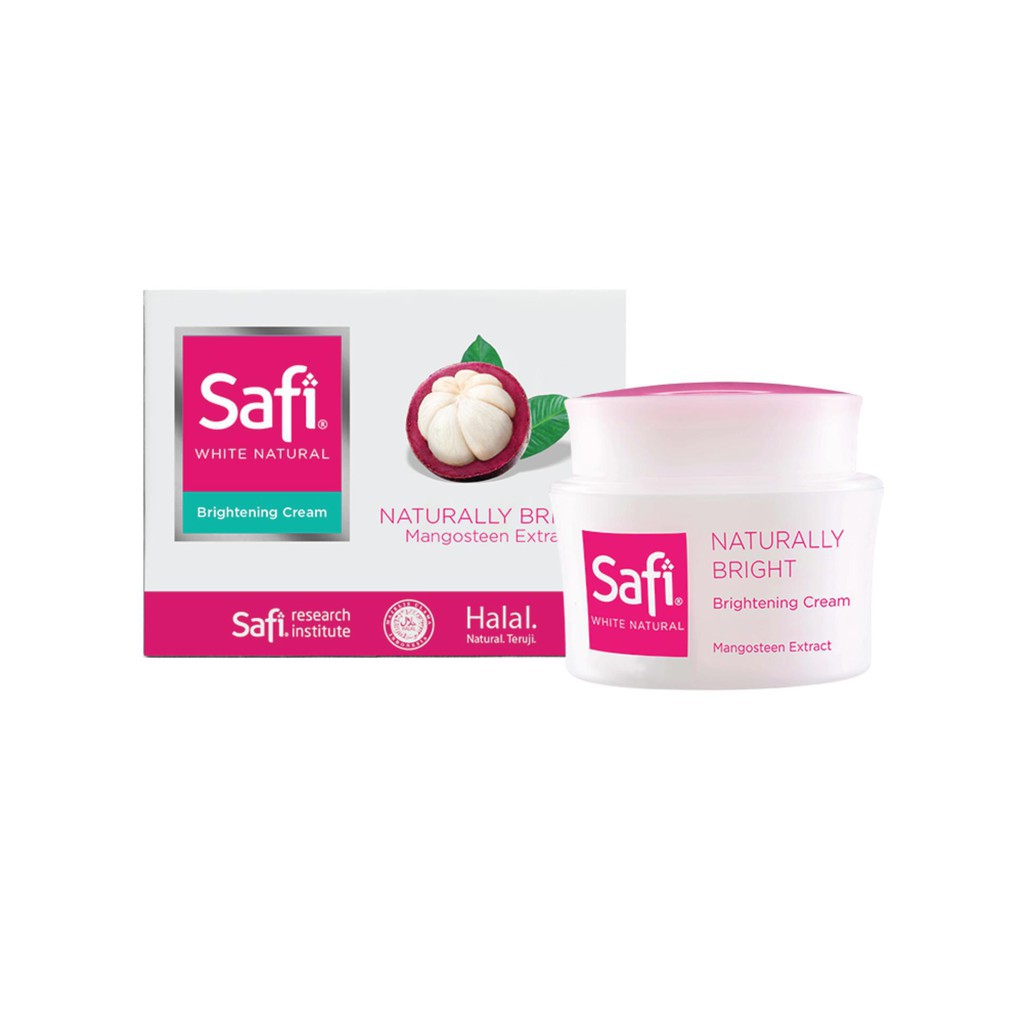 Safi White Natural Brightening Cream Mangosteen Extract 20gr