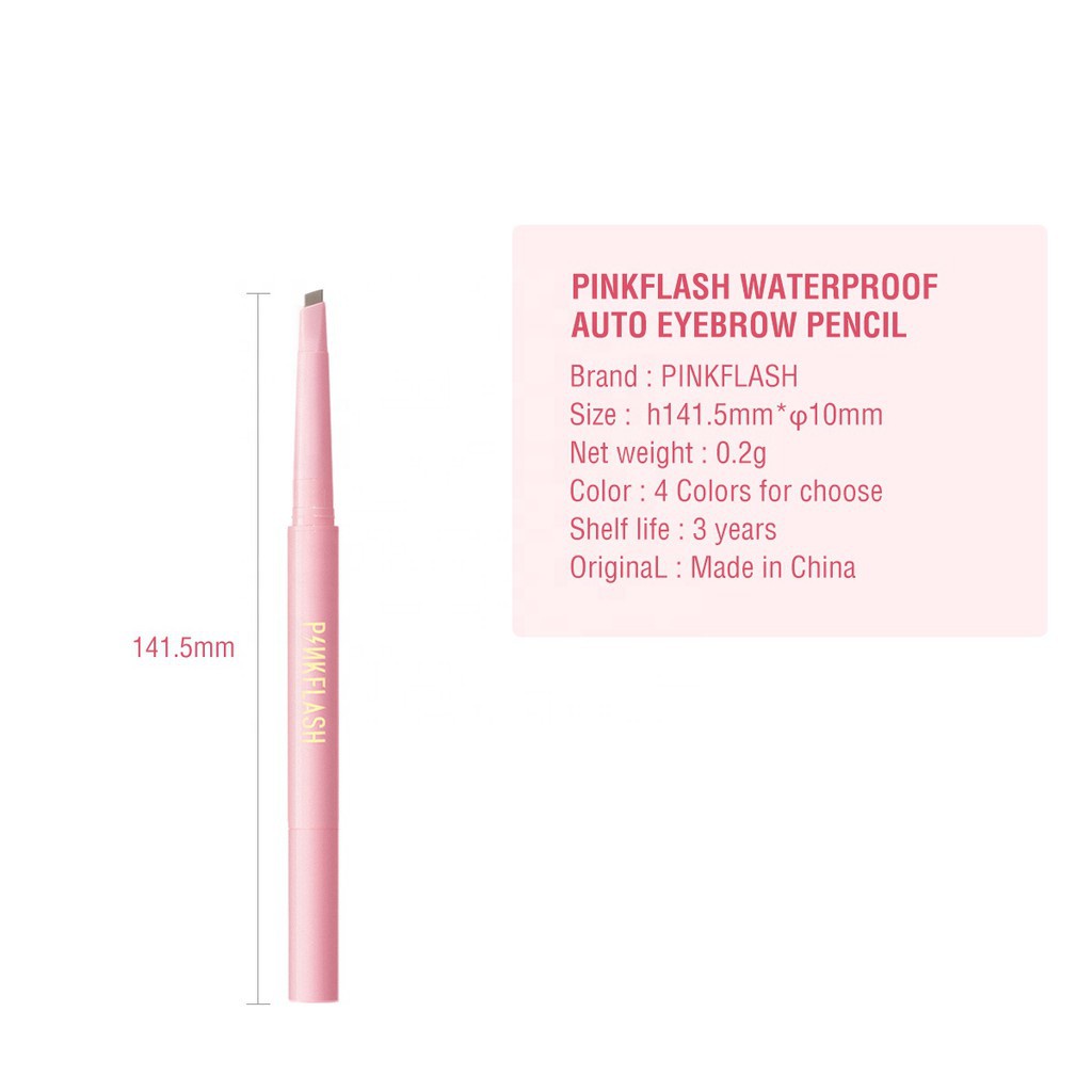 Original PINKFLASH Auto Eyebrow Pencil Waterproof PF-E09