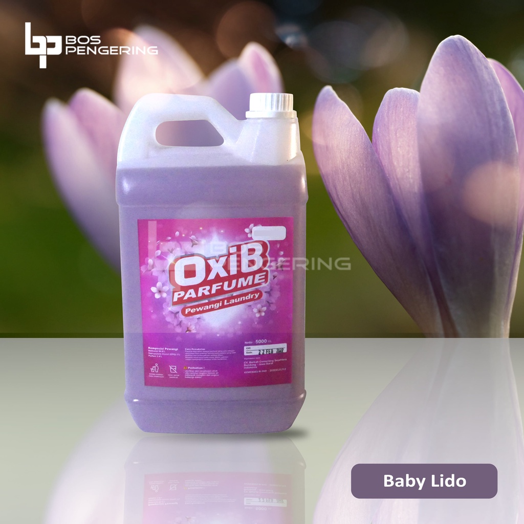 Pewangi Pakaian Laundry OxiB Parfum Aroma Baby Lido 5 Liter Lembut Awet