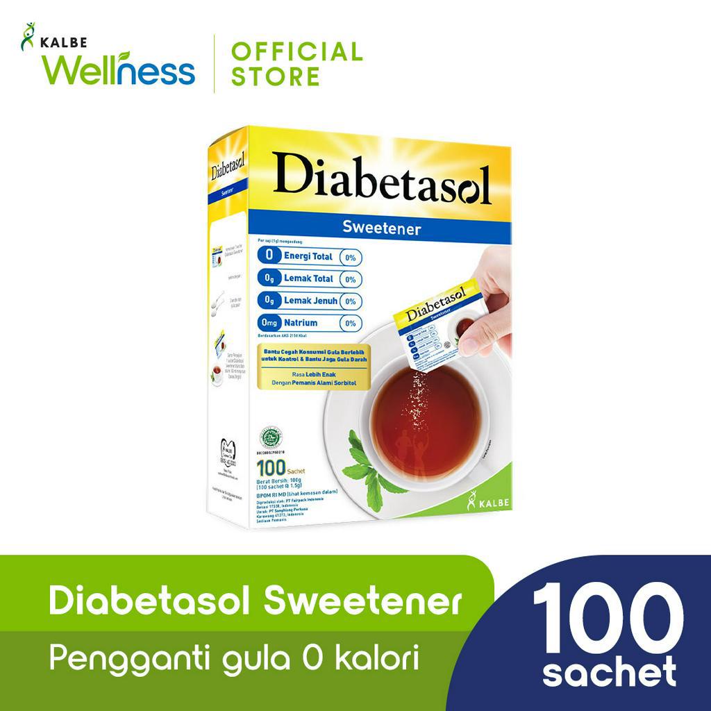 

Diabetasol Zero Calorie Sweetener 100x1.5gr