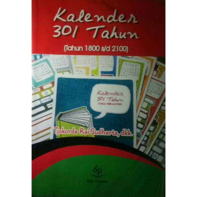 

KALENDER 301 TAHUN TAHUN 1800 SD 2100