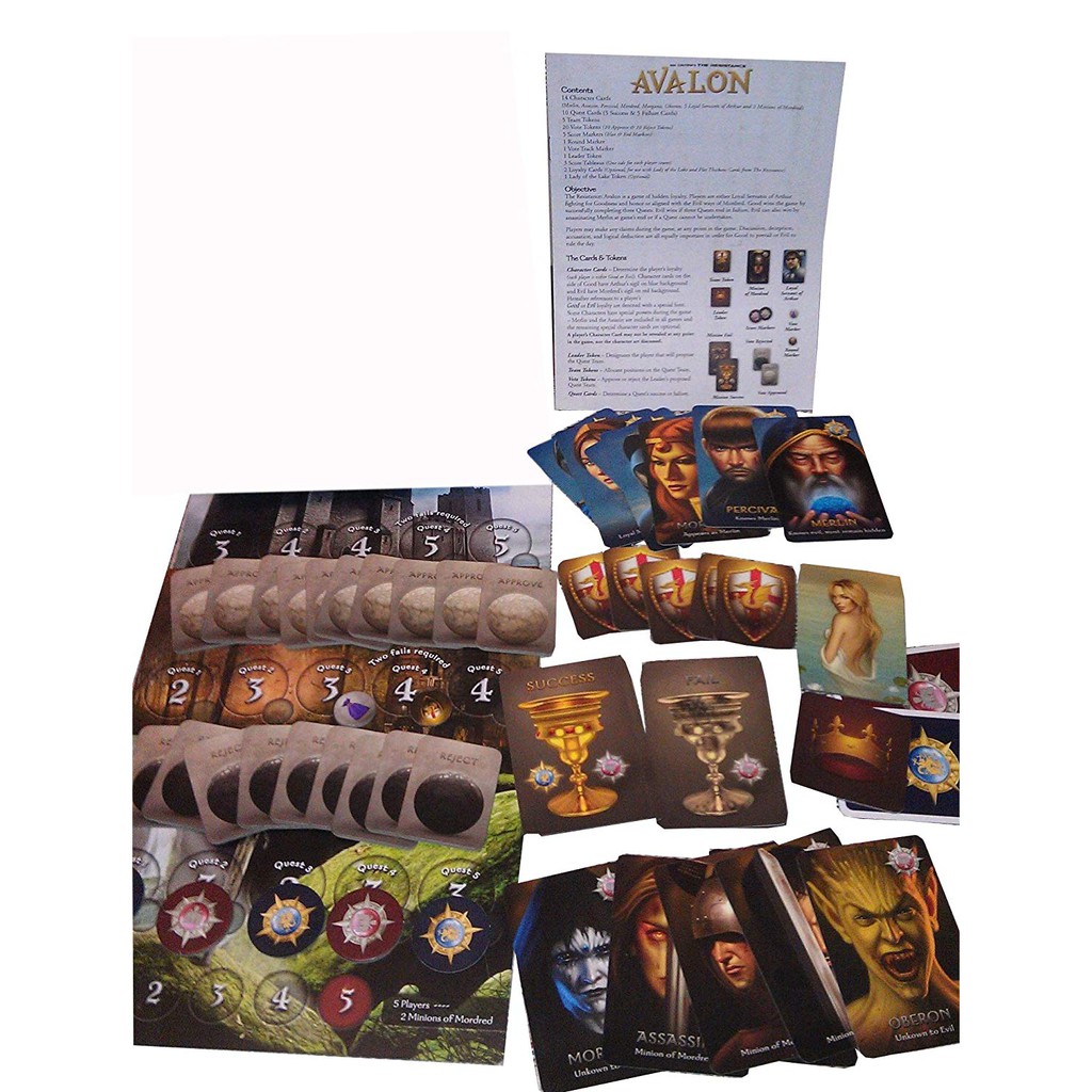 Mainan Board Game Avalon Tahan Lama