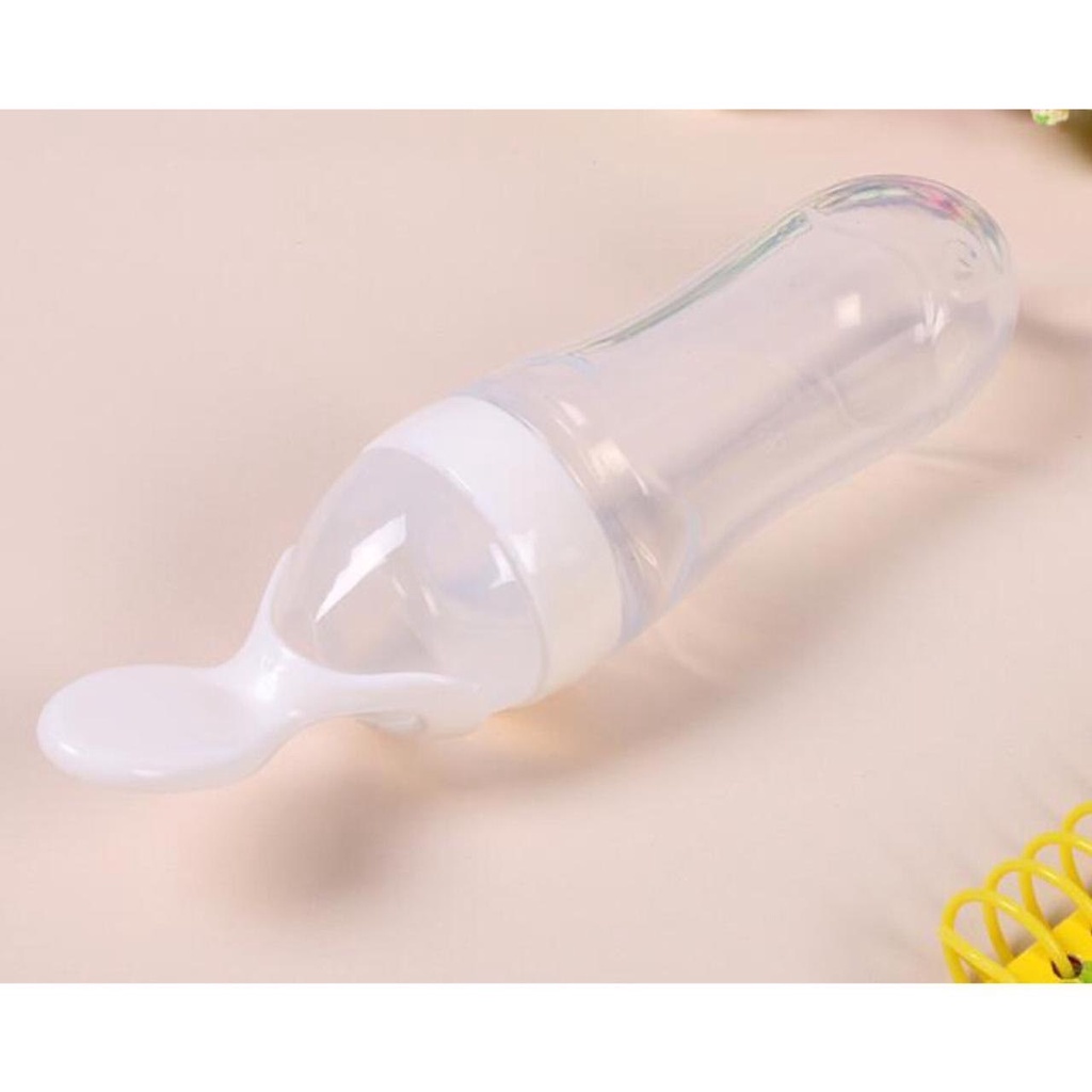 LID037 - Silicone Squeeze Feeder (Sendok Makan Bayi)