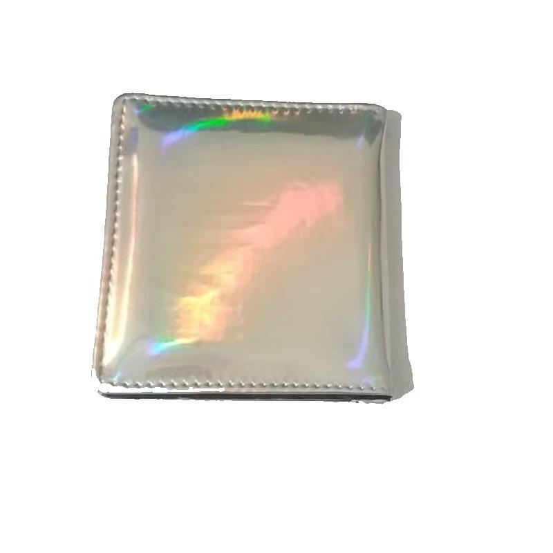 CIDOT_ID HOLOGRAM LASER - Dompet lipat Premium wanita terbaru hologram dompet kartu holo metalik dompet card holder murah