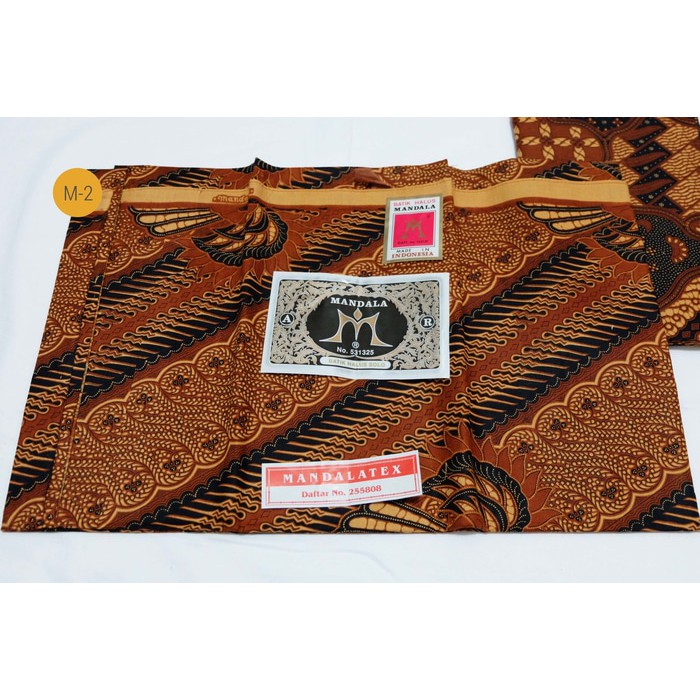 Kain Panjang Bahan Batik Mandala,kualitas premium,Halus 2.2 x 1,1M