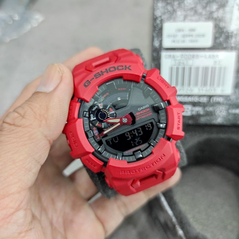 JAM TANGAN PRIA G-SHOCK GBA-900RD-4DR NEW GBA 900 ORI GARANSI RESMI
