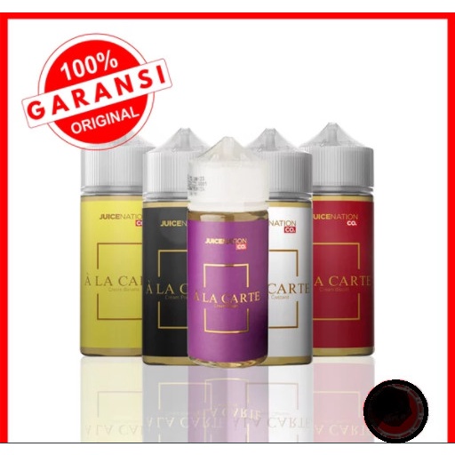 Liquid ALA CARTE Series 60ML by Juice Nation berpita cukai